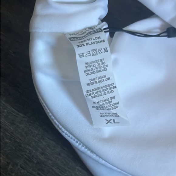 Alphalete Pulse Sports Bra White Padded XL - Picture 6 of 7